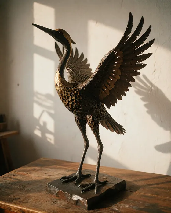 Standing Crane